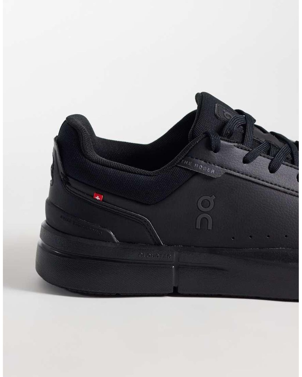 On Shoes Black The Roger Advantage Tennis Trainers for men