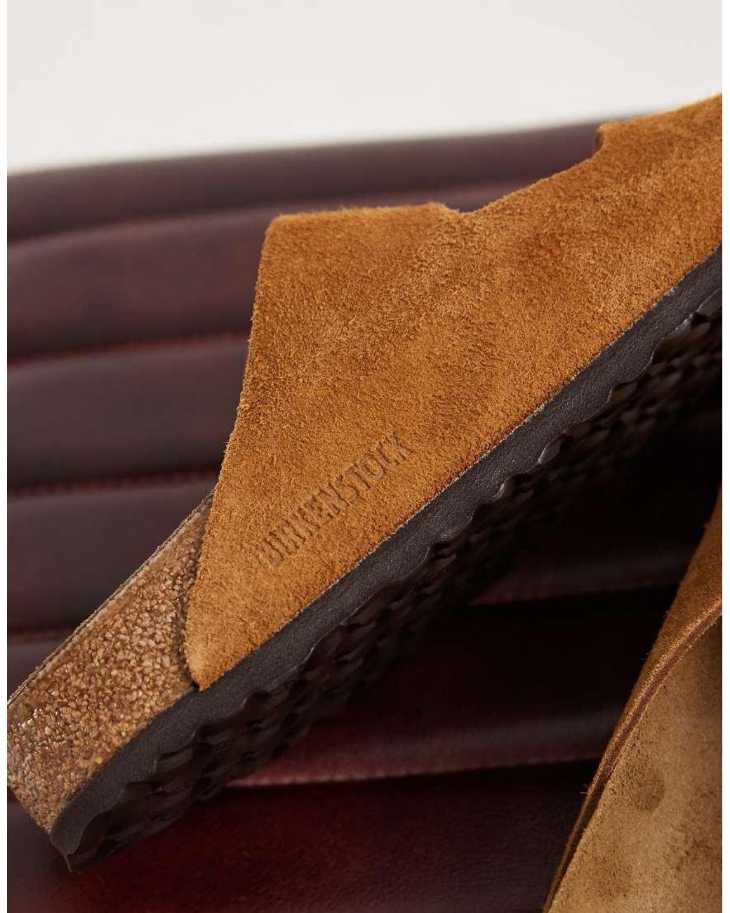 Birkenstock Brown Arizona Suede Sandals