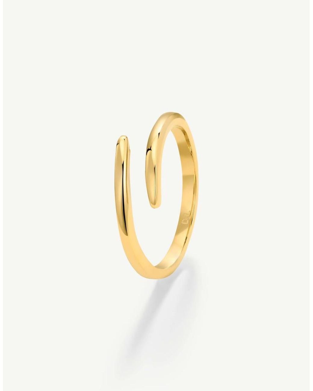 D.Louise Metallic Waterproof Classic Claw Ring – Tarnish-Free