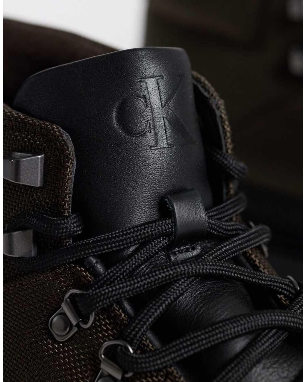 Calvin Klein Black Hiking Boot for men