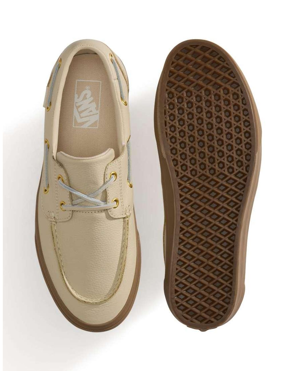 Vans Natural 2-Eyelet Boat Shoe