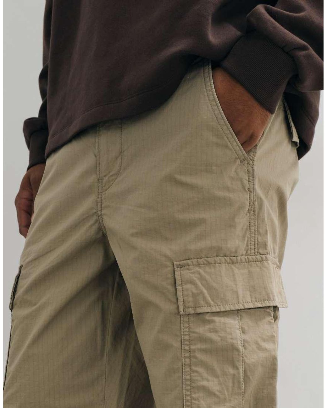 Levi's Natural Xx Cargo Straight Trousers for men