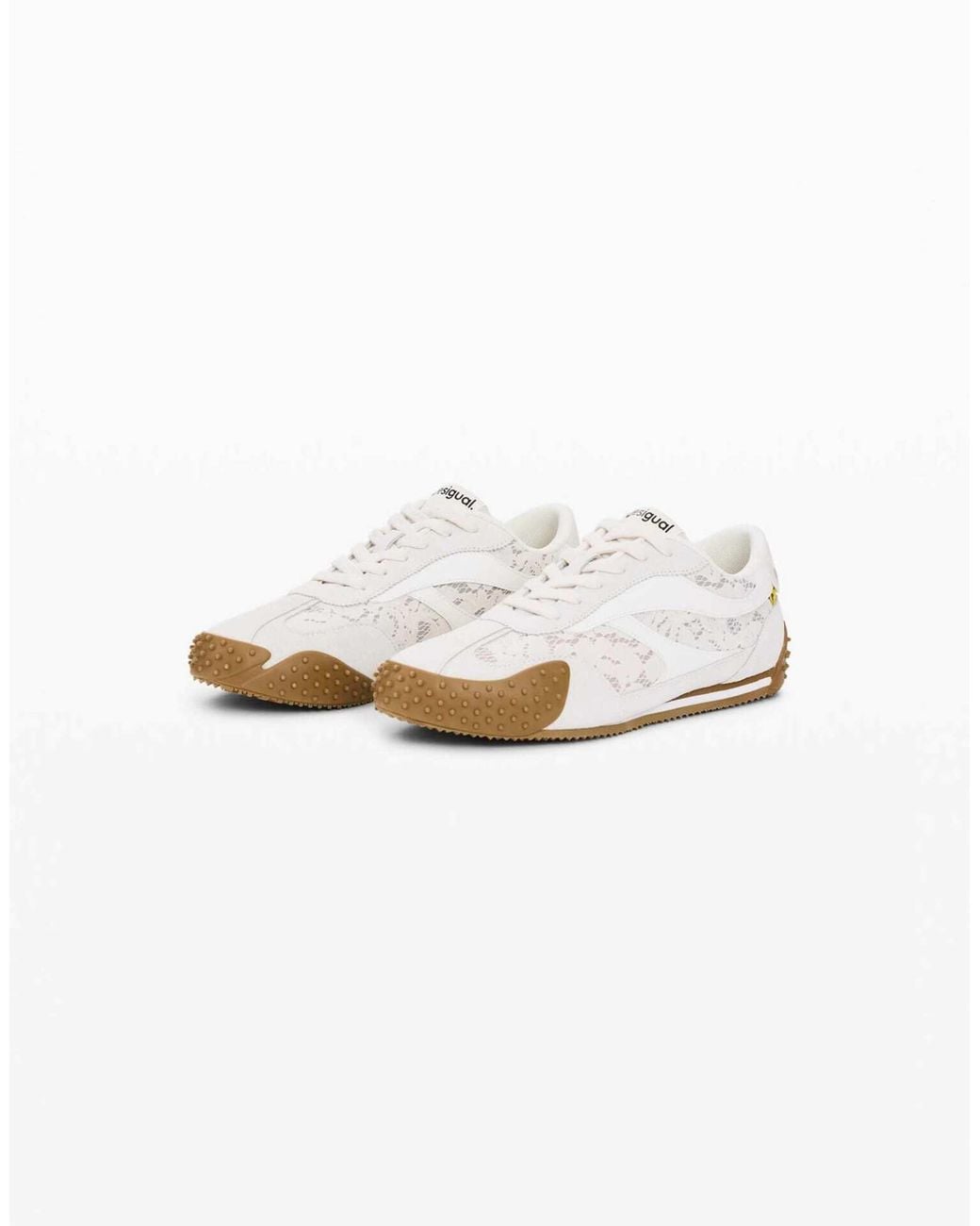Baskets combinées Desigual en coloris White