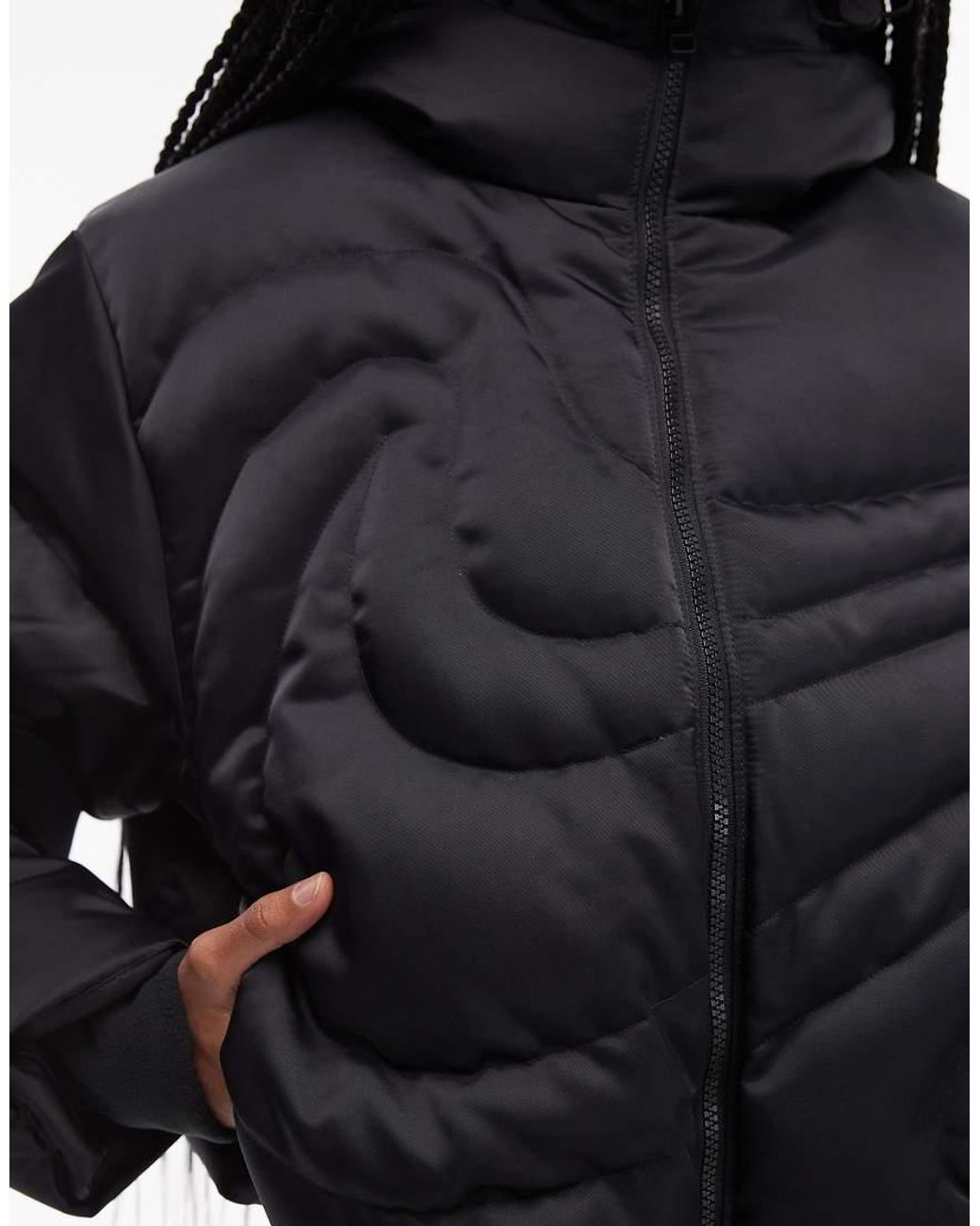 Nike Blue Swoosh Down Puffer