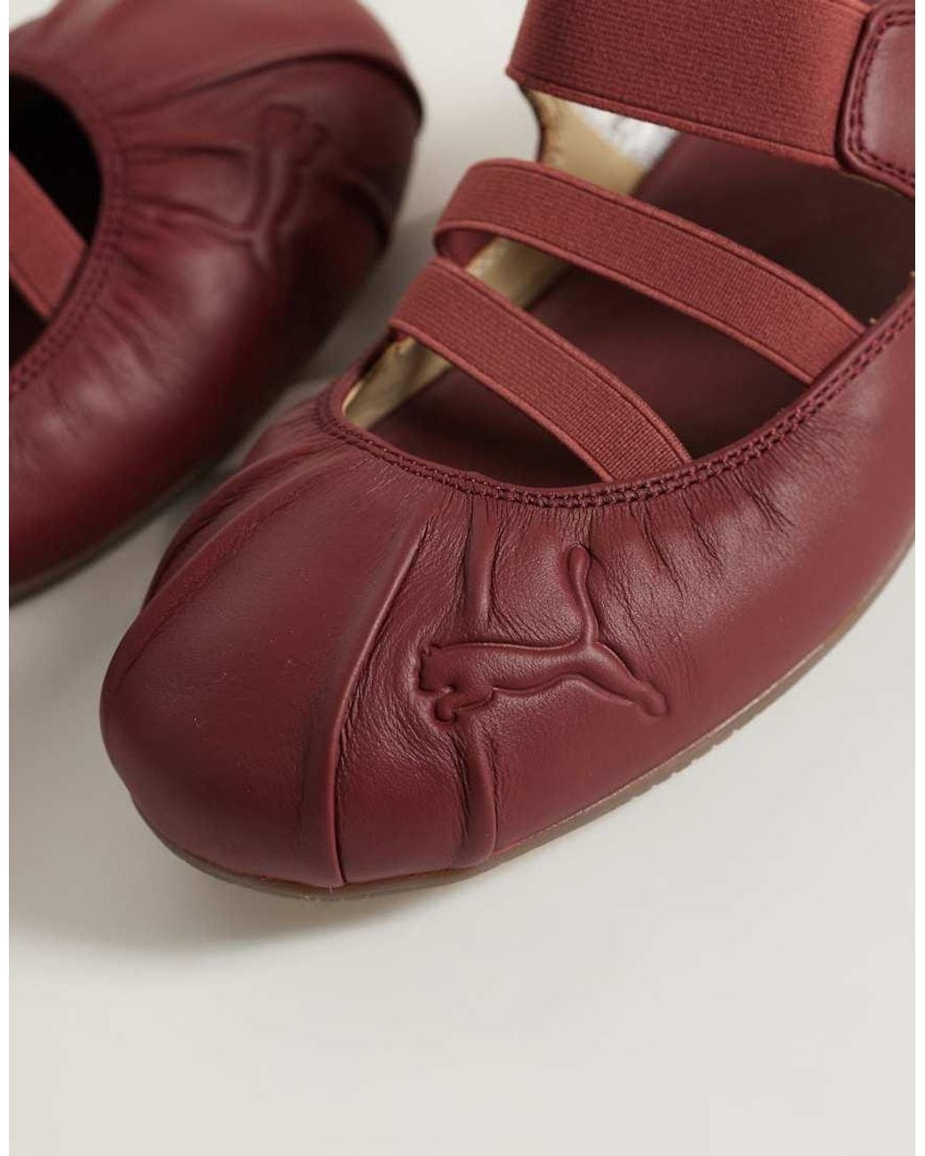 PUMA Brown Speedcat Mule Ballet Flats