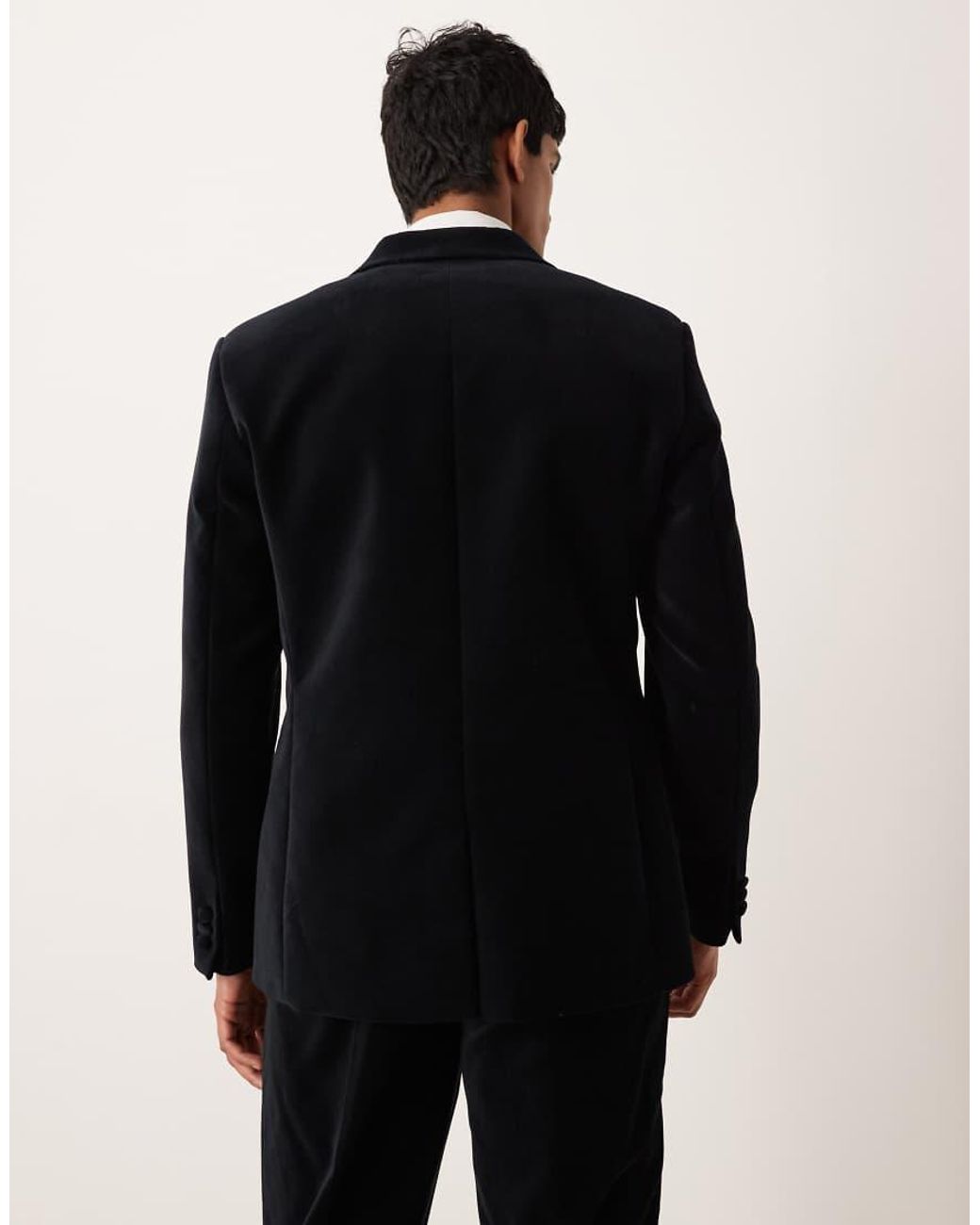 ASOS Black Regular Suit Tuxedo Jacket for men