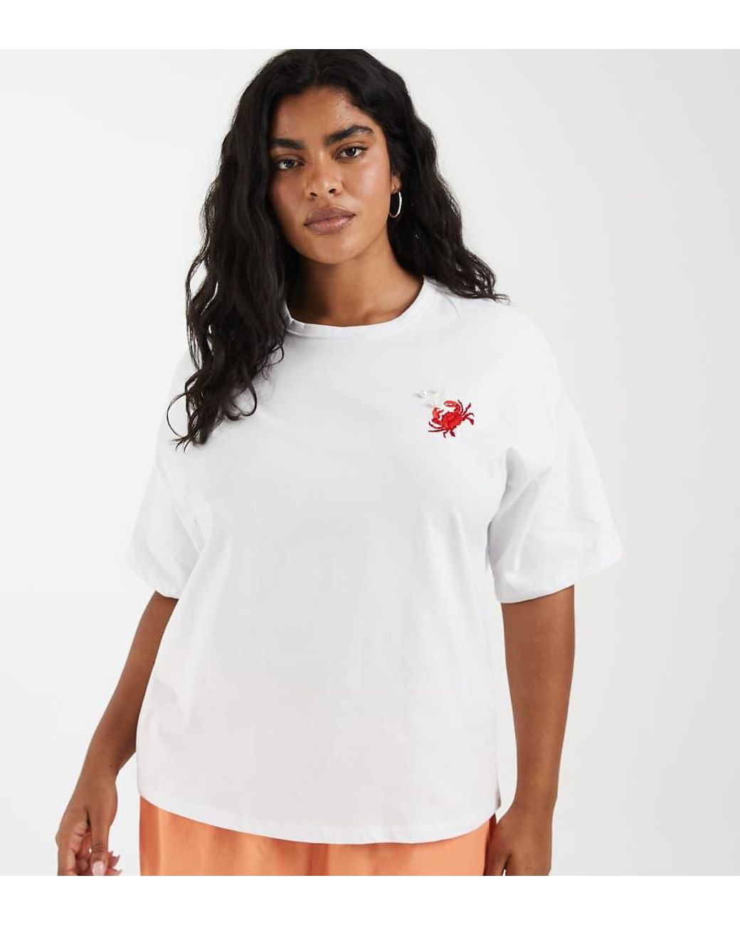 Vero Moda White Short Sleeve T-shirt