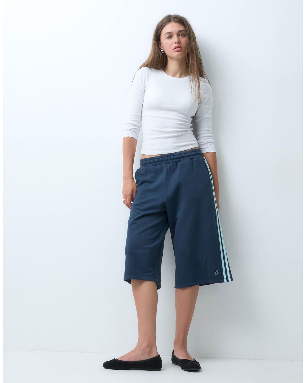 Short Collusion en coloris Blue