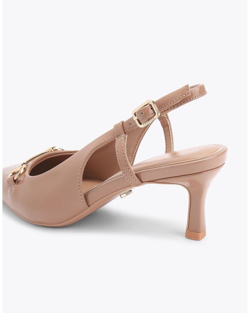 Carvela Kurt Geiger Pink Valentina Court Heeled Shoes