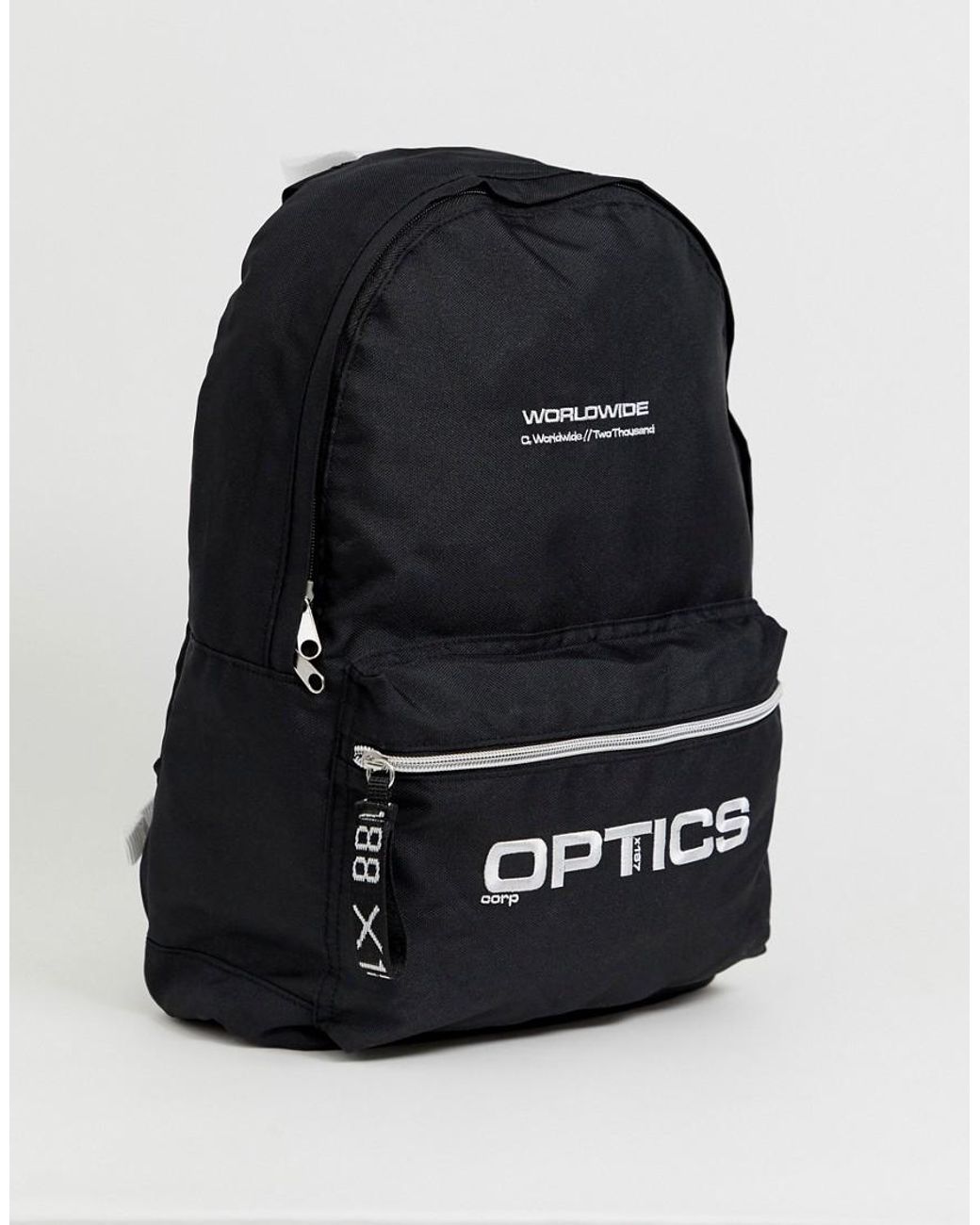 asos black backpack