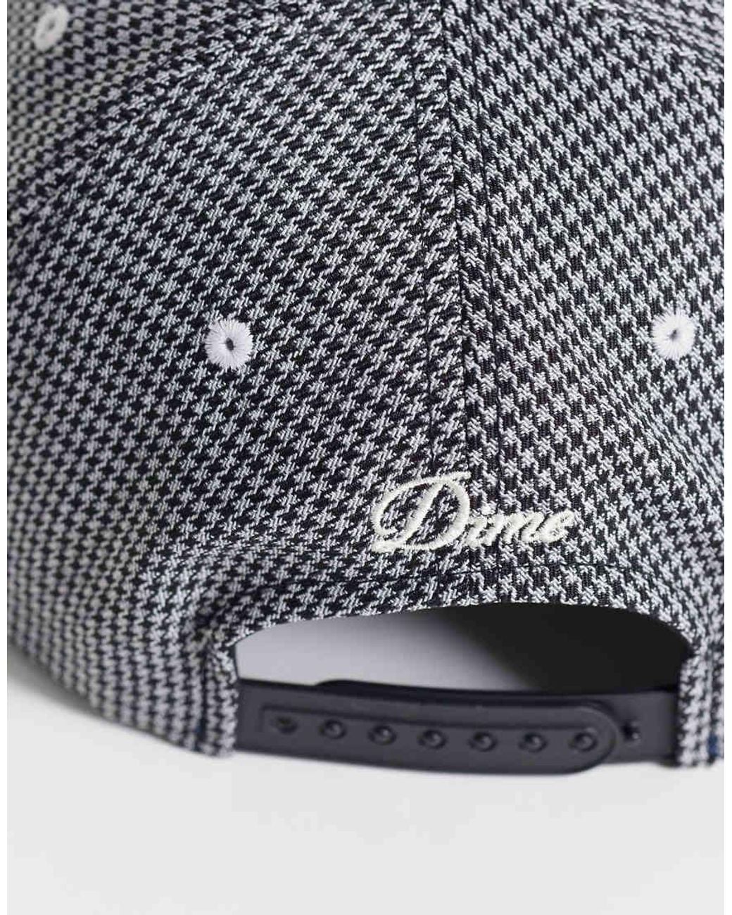 Dime Gray Mini Logo Low Pro Cap for men
