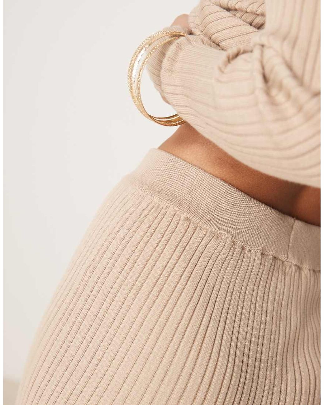 Vila Natural Flare Trouser Co-ord