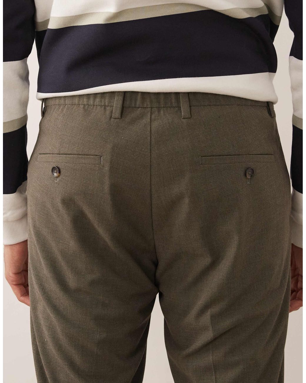 Mango – hose in Natural für Herren