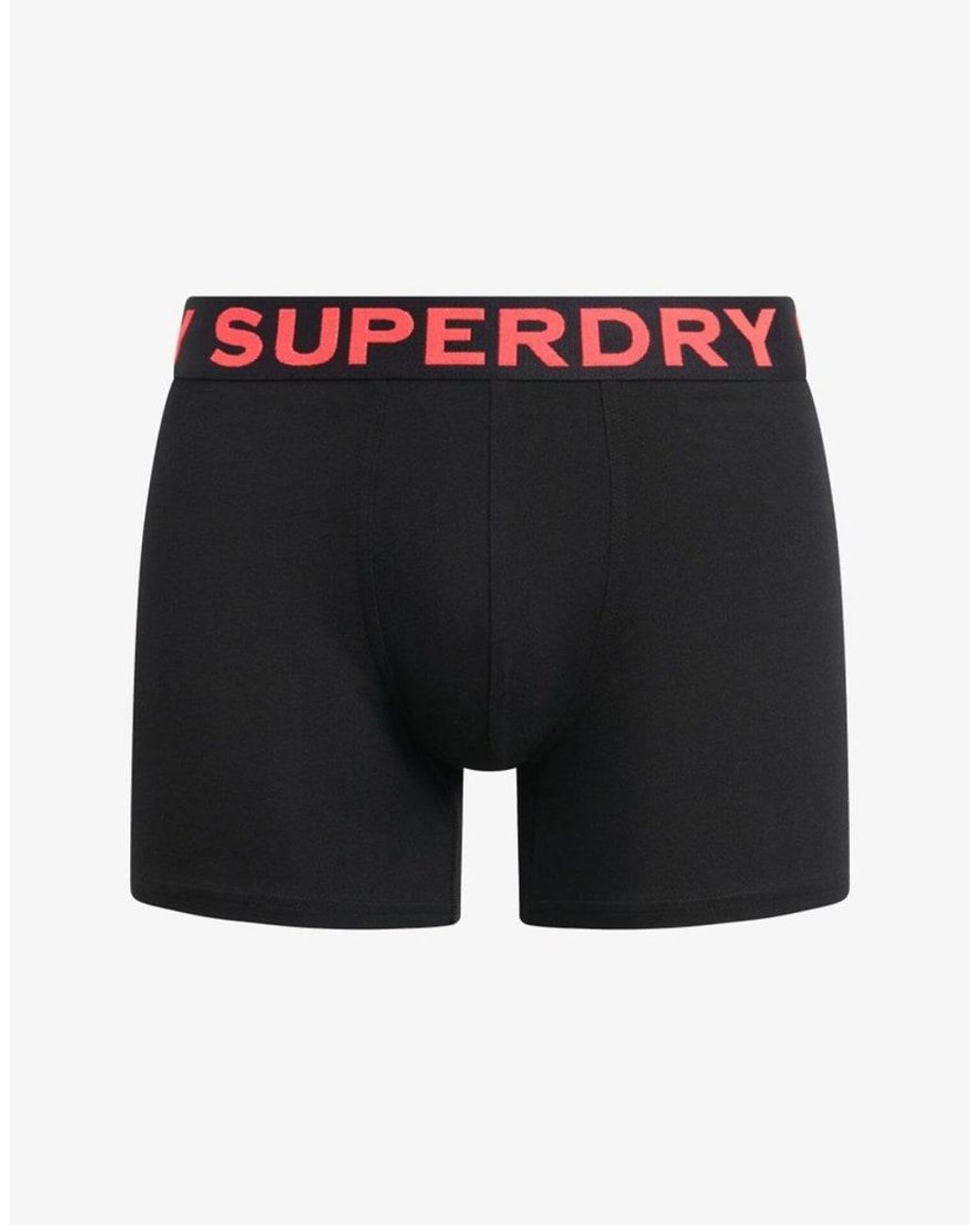 Superdry Blue Boxer Triple Pack for men