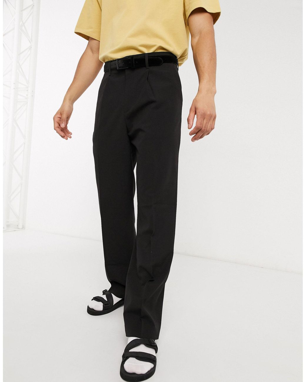 Weekday Denim Conrad Wide Trousers in 