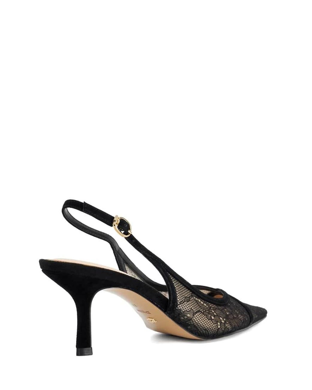 Dune Black Devinity Slingbacks