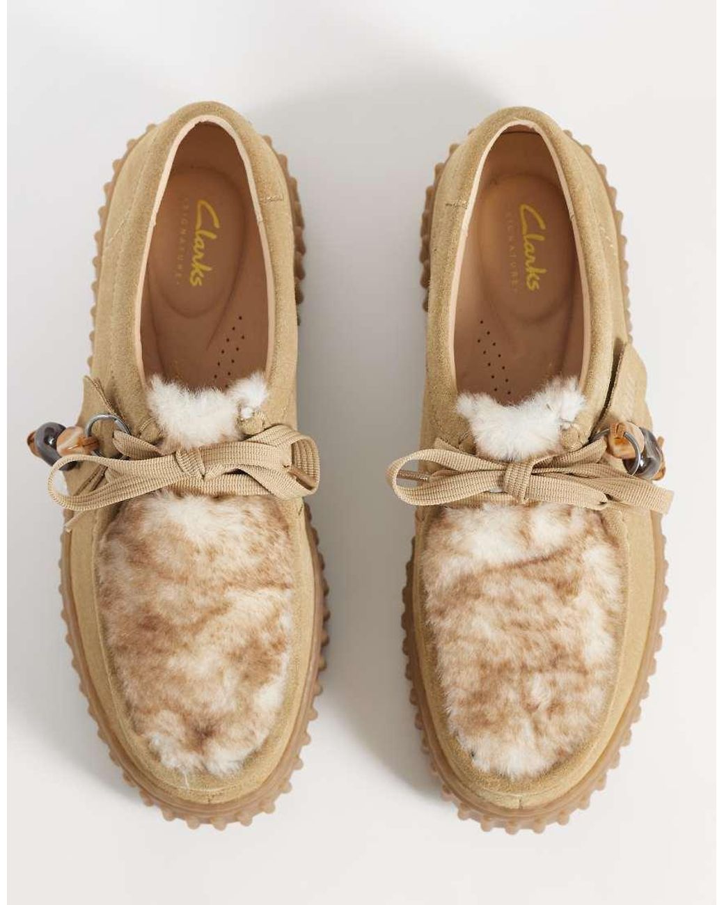 Clarks Natural Torhill Bee Shoes