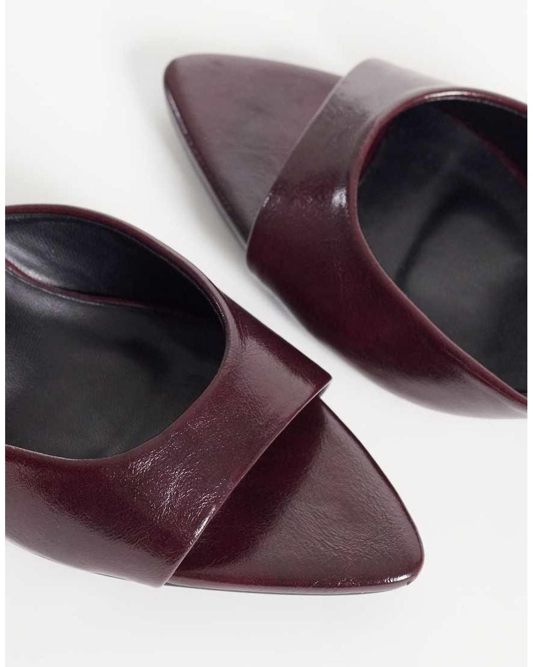 Threadbare Natural Open Toe Slip On Mule Heel