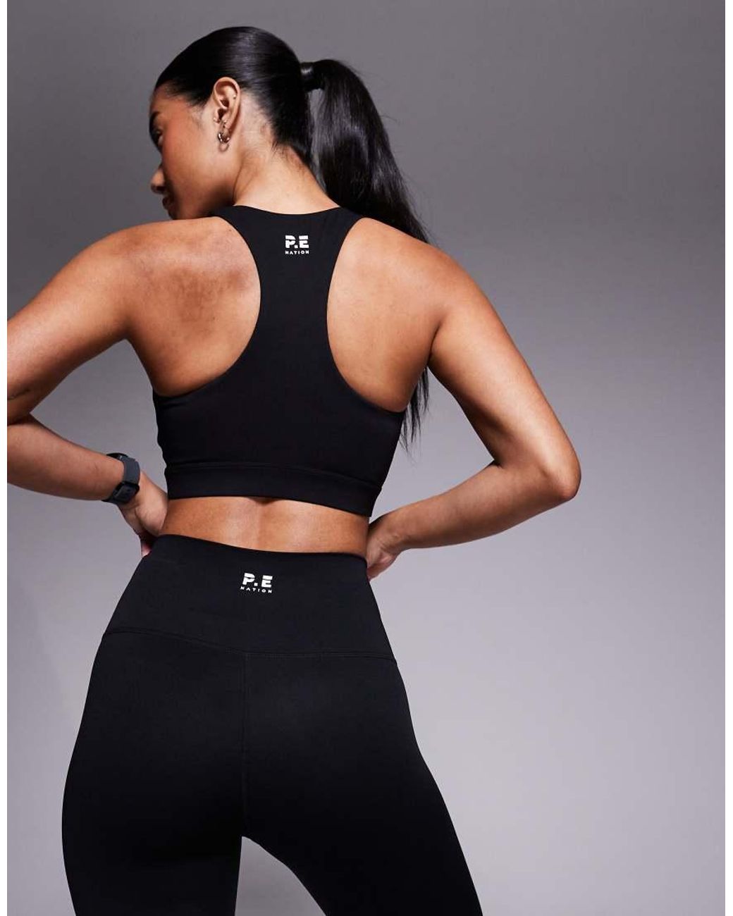 P.E Nation Black Frequency Tank