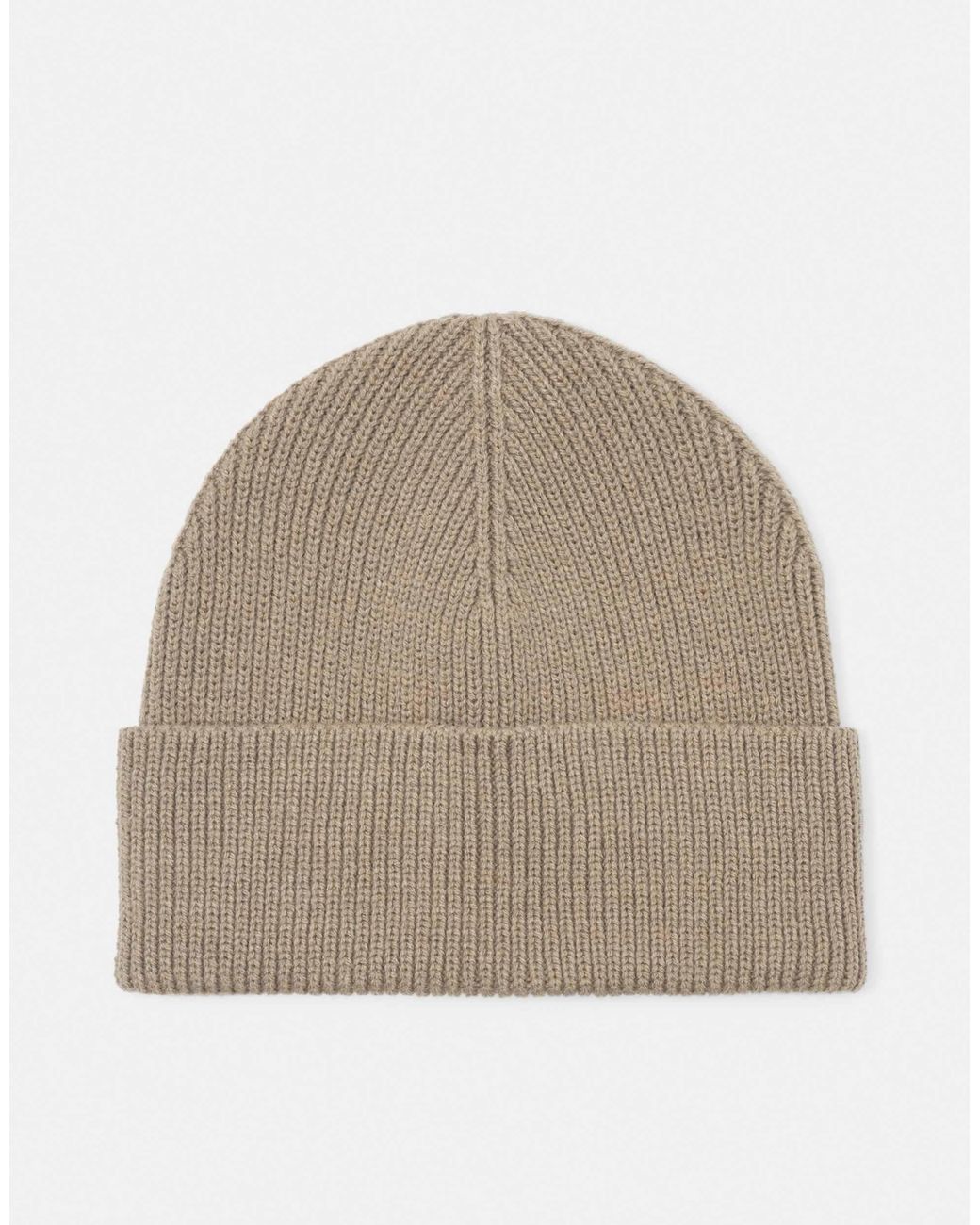 Pull&Bear Basic beanie in Natural für Herren