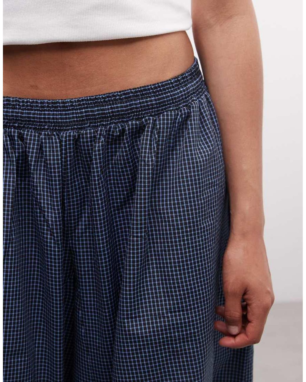 Collusion Blue Xl baggy Nylon Sweatpants