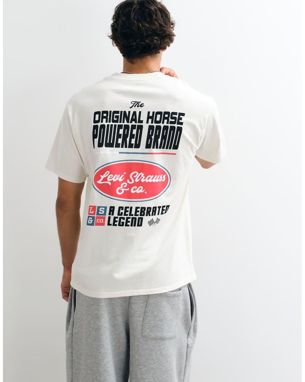 Levi's Gray Vintage Graphic T-shirt for men
