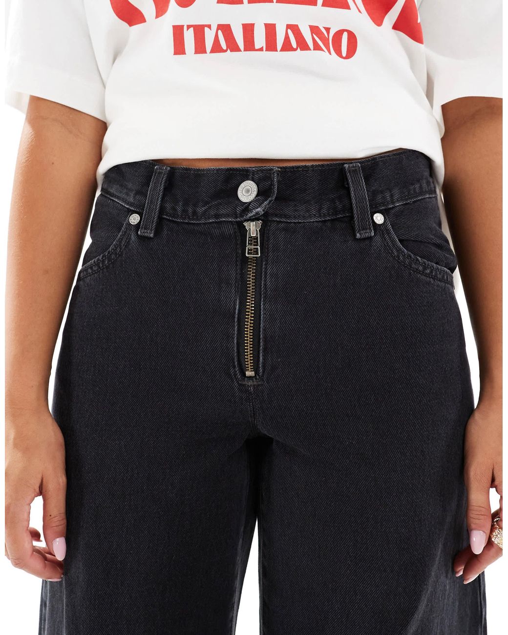 Levi's Blue – '94 – weit geschnittene moto-jeans