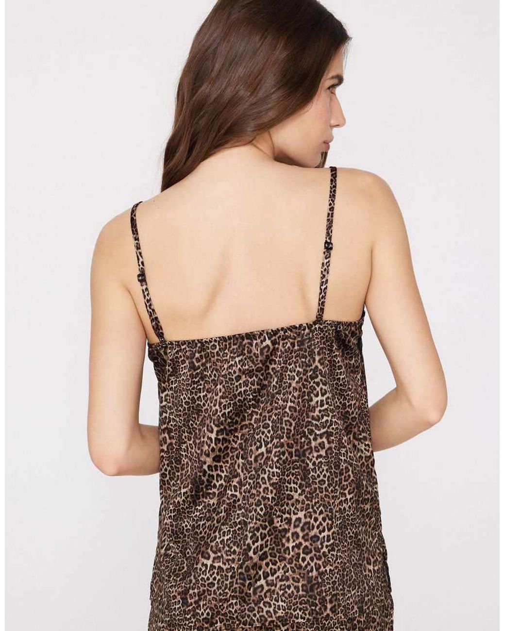 Tezenis Brown Printed Camisole