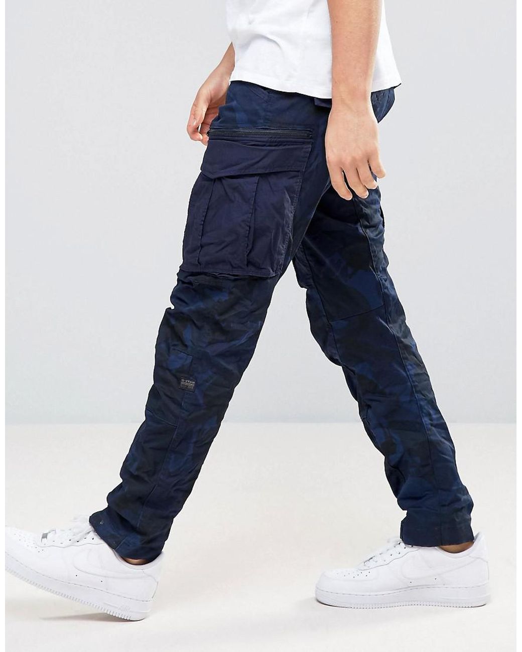 GStar 3D Tapered Cargo Olive Pants  Era Clothing Store