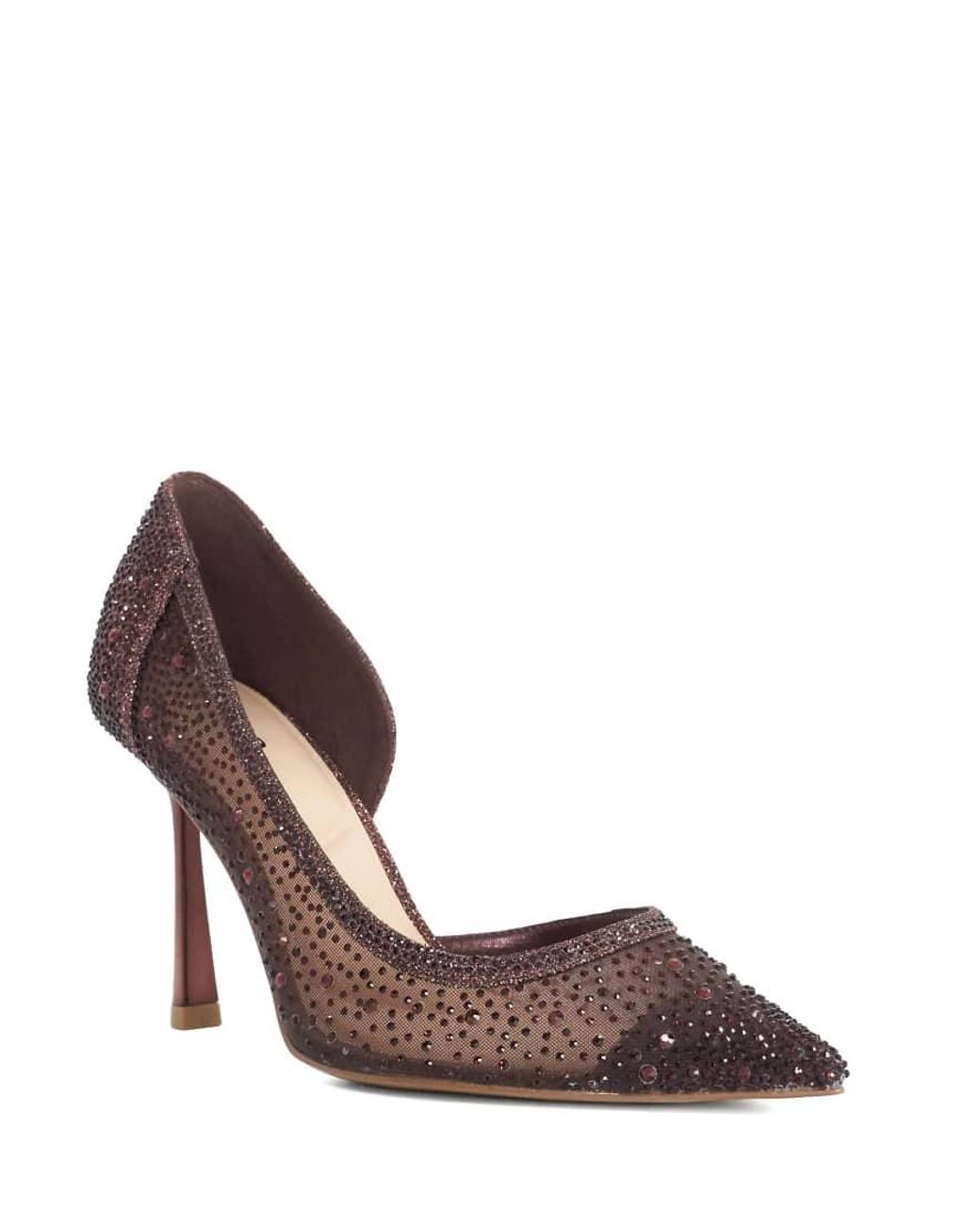 Dune Brown Cristelle Court Shoes