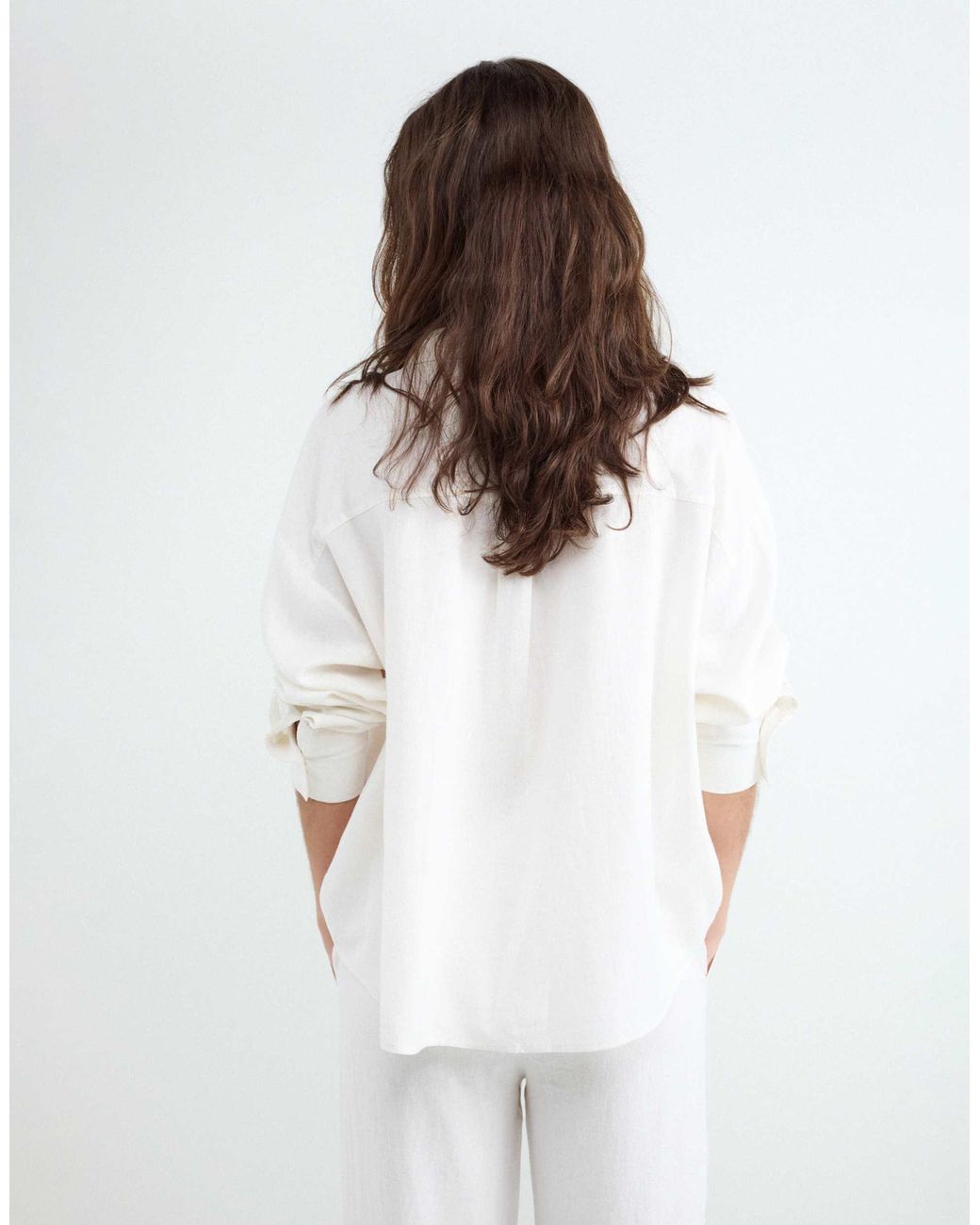 Balmohk White – leinenhemd