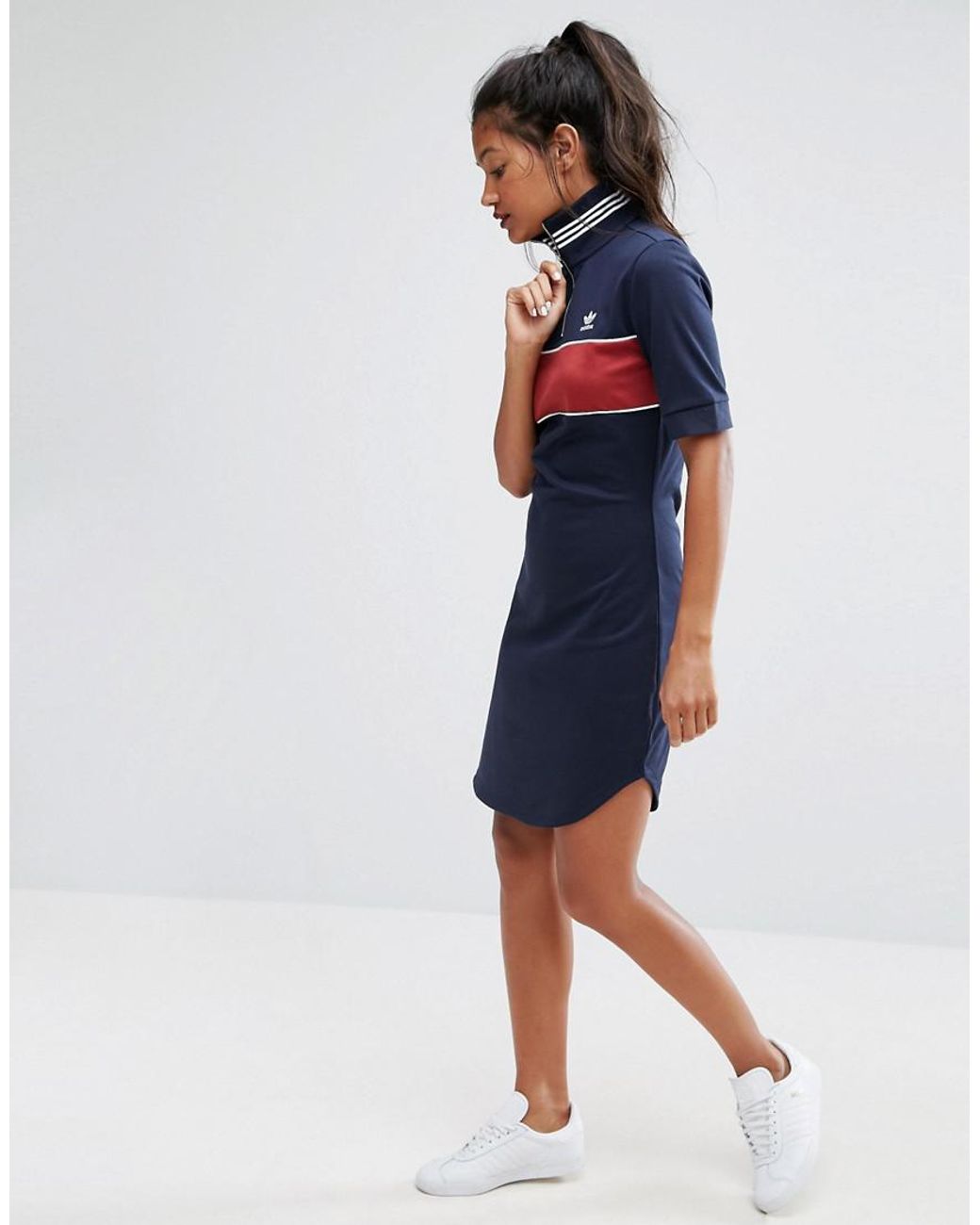 adidas Originals Navy High Dress Blue Lyst