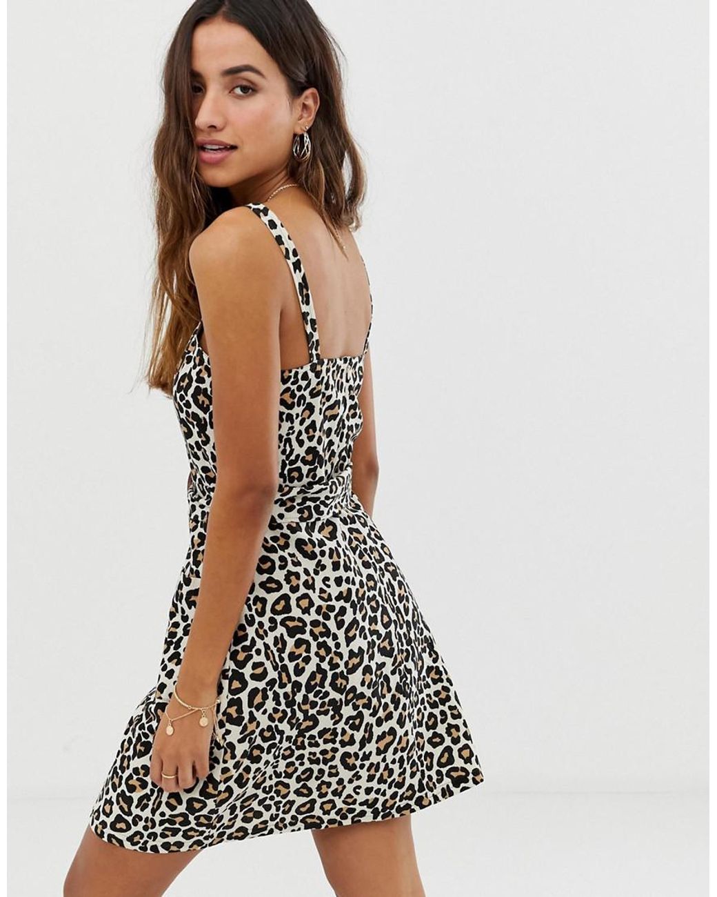 leopard sundress