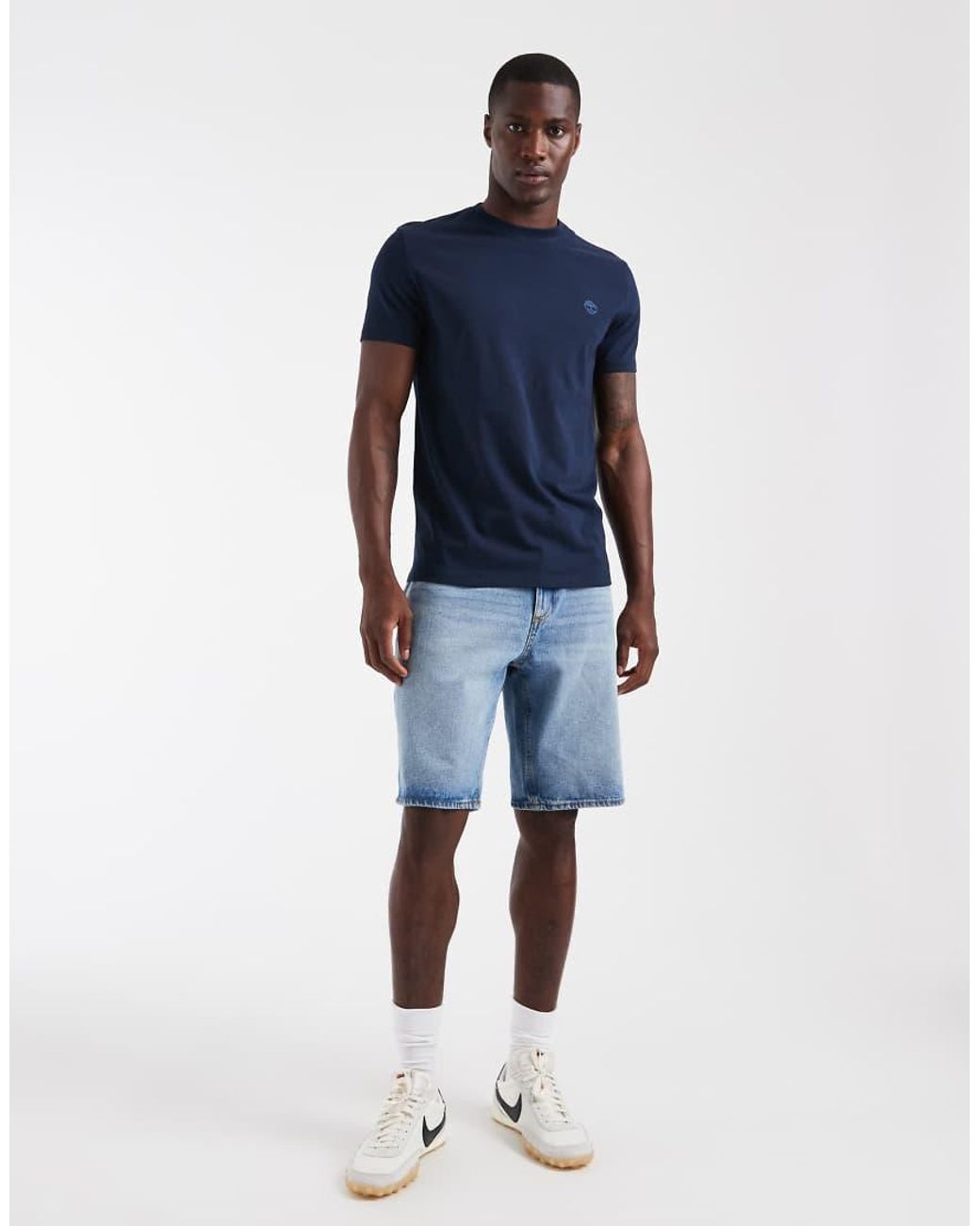 Timberland Blue Dunstan River Short-Sleeve T-Shirt for men