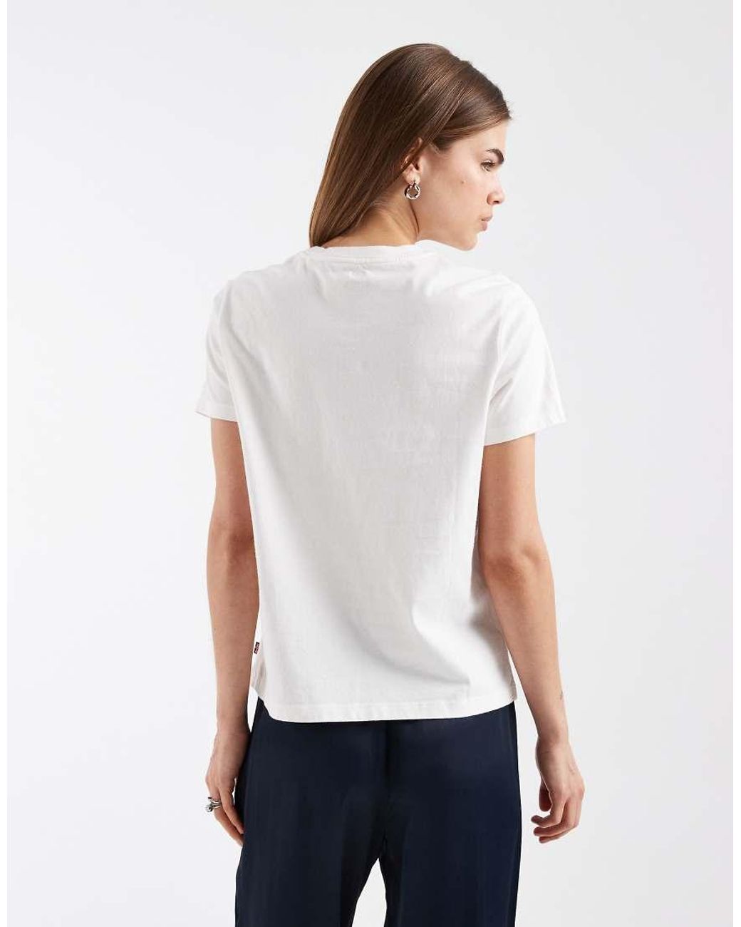 Levi's White Favourite Graphic Print T-Shirt