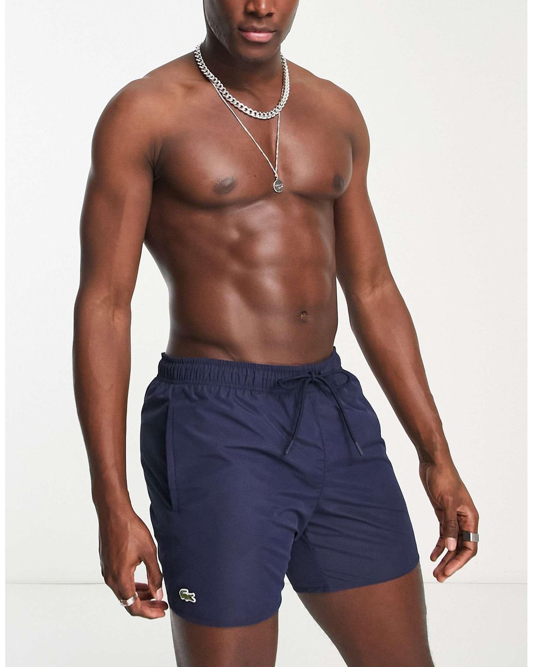 Short Lacoste pour homme en coloris Blue