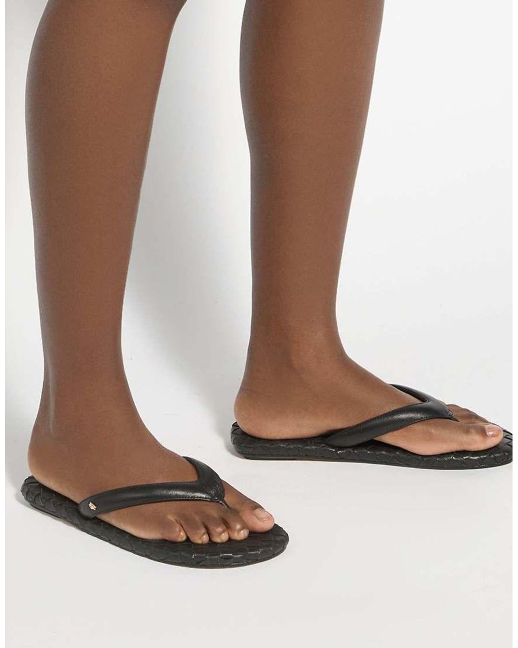 Dune Black Lunare Casual Sandals
