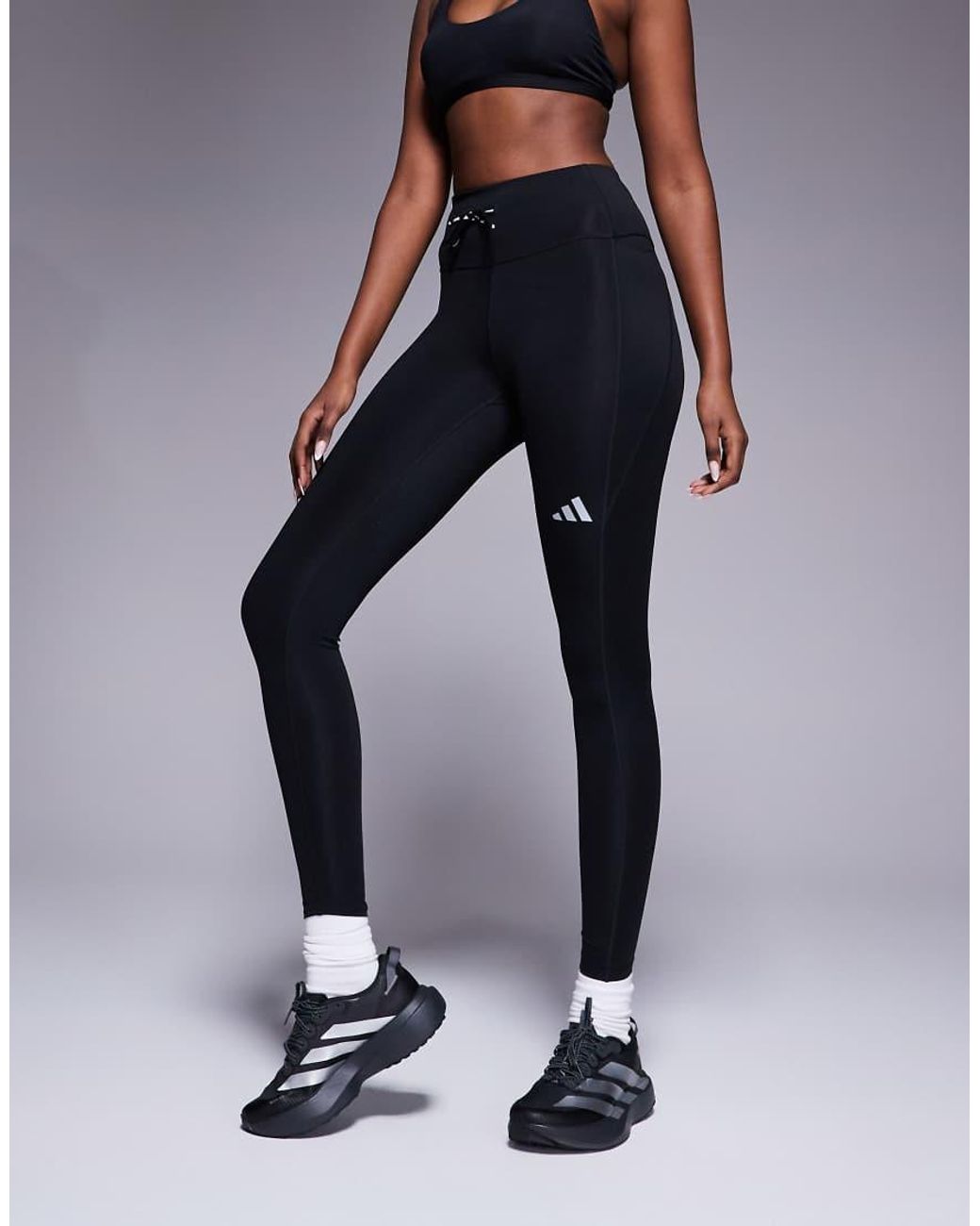 Adidas Originals Blue Adidas Running Essentials Full Length Leggings