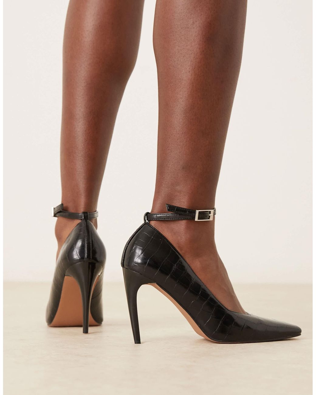 ASOS Brown Pippa High Heel Pumps