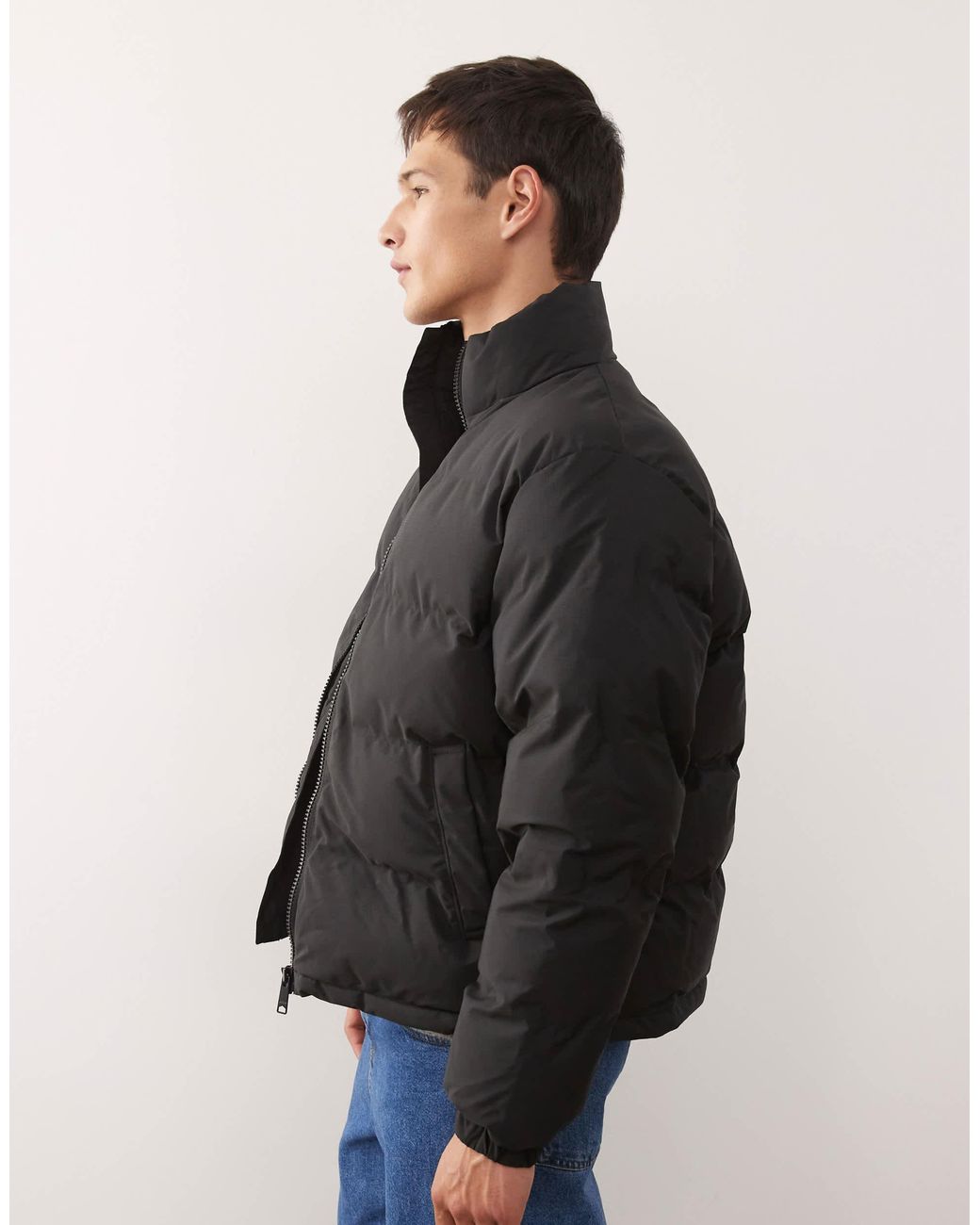 Weekday – cole – e steppjacke in Black für Herren