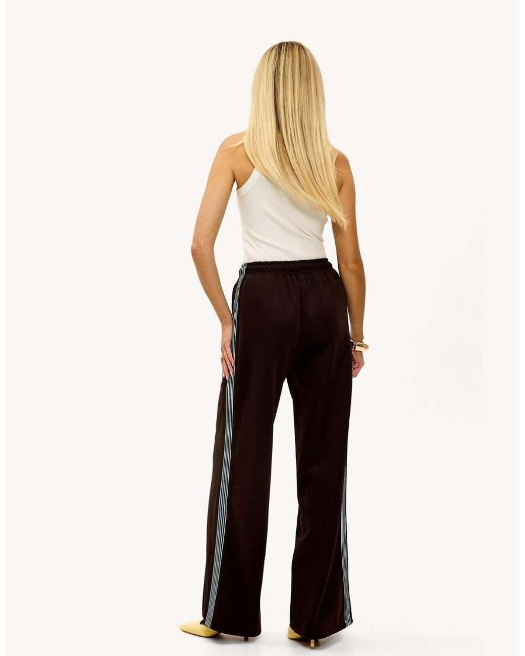 Loavies White Falling Into Autumn Wide Trousers