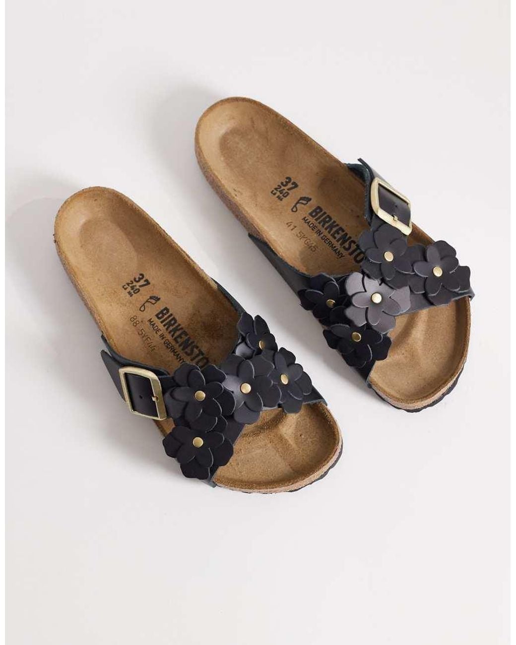 Birkenstock Natural Siena Flower Sandals
