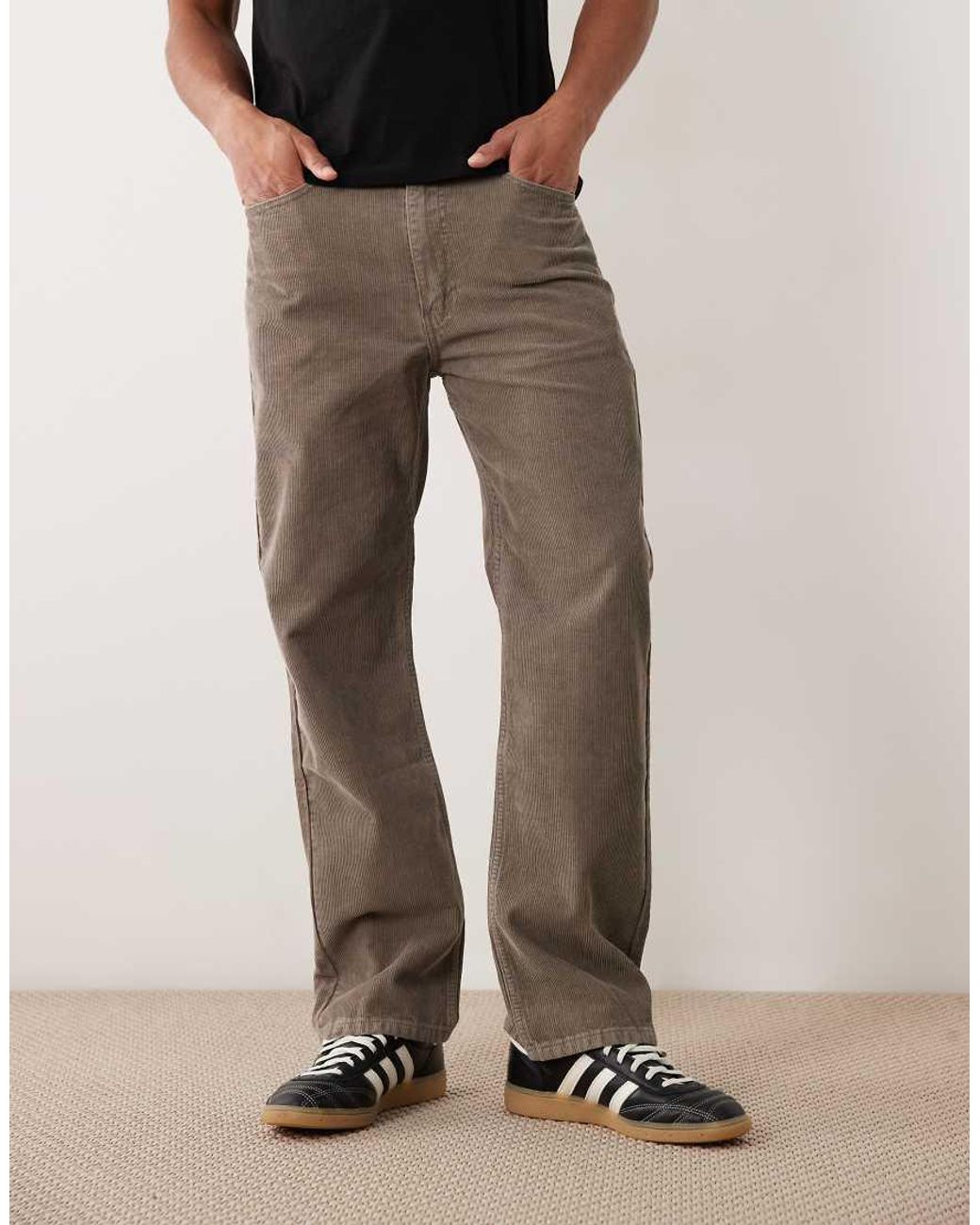 Levi's Brown 565 Loose Straight Trousers for men