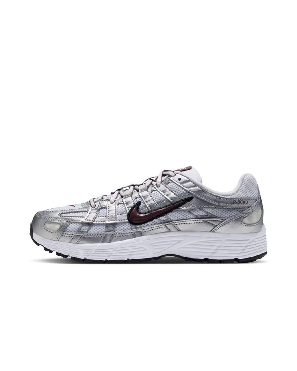 Nike White P-6000 Trainers