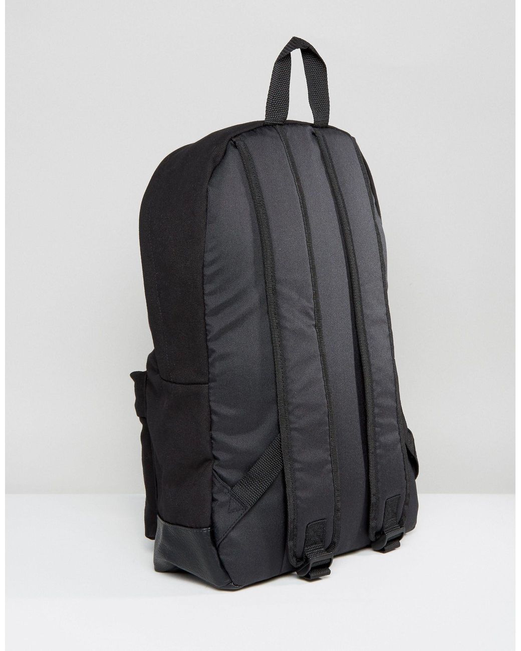 asos black rucksack
