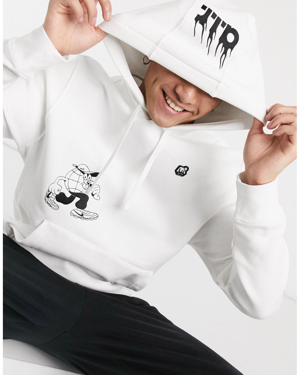 Lugosis Artist Pack - Felpa con cappuccio bianca da Uomo di Nike in Bianco  | Lyst