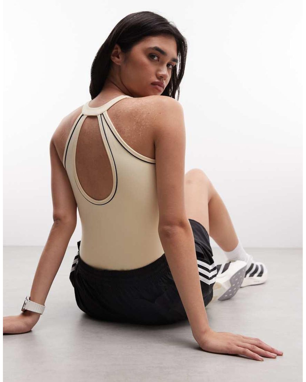 Adidas Originals Black Adidas Originals Sport Leotard