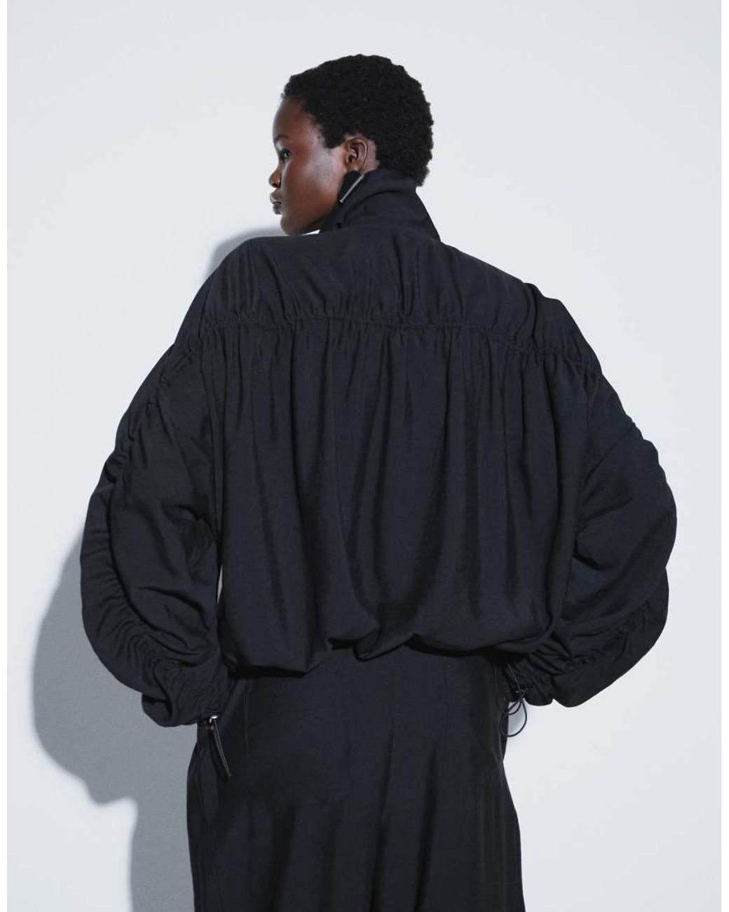 ASOS Black Ttya Co-Ord Soft Tracksuit Jacket