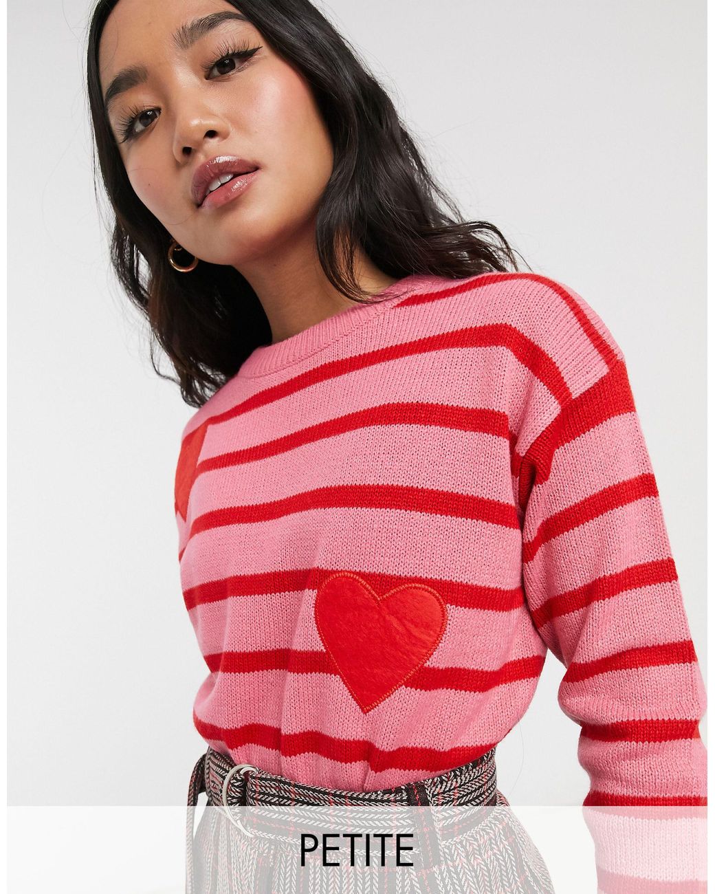 pullover mit herz