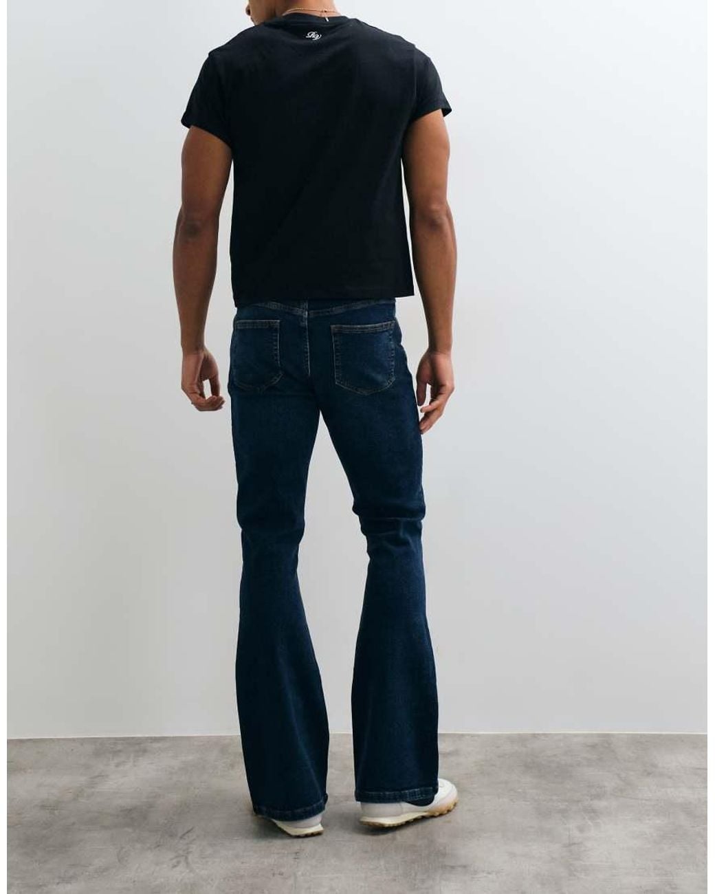 ASOS Blue Flared Jeans for men
